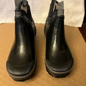 Bogs Black Ankle Rain Boots